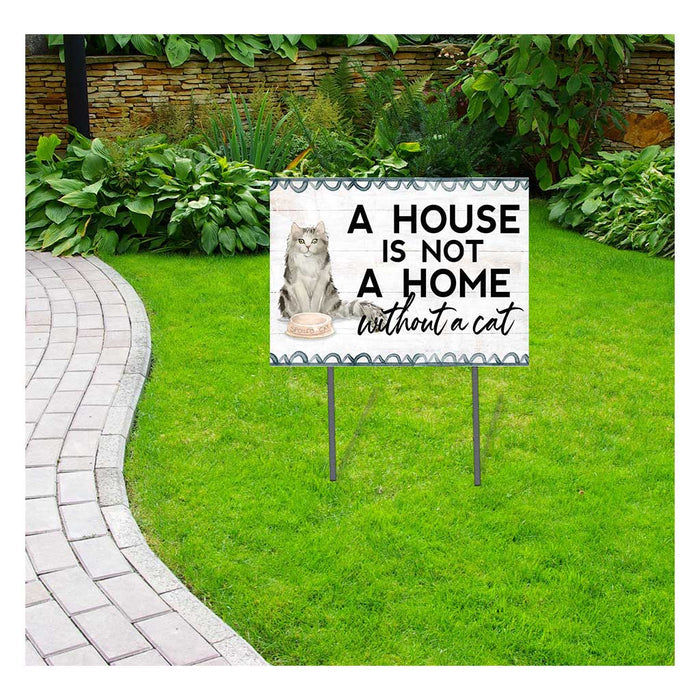 18x24 Ragamuffin Cat Lawn Sign