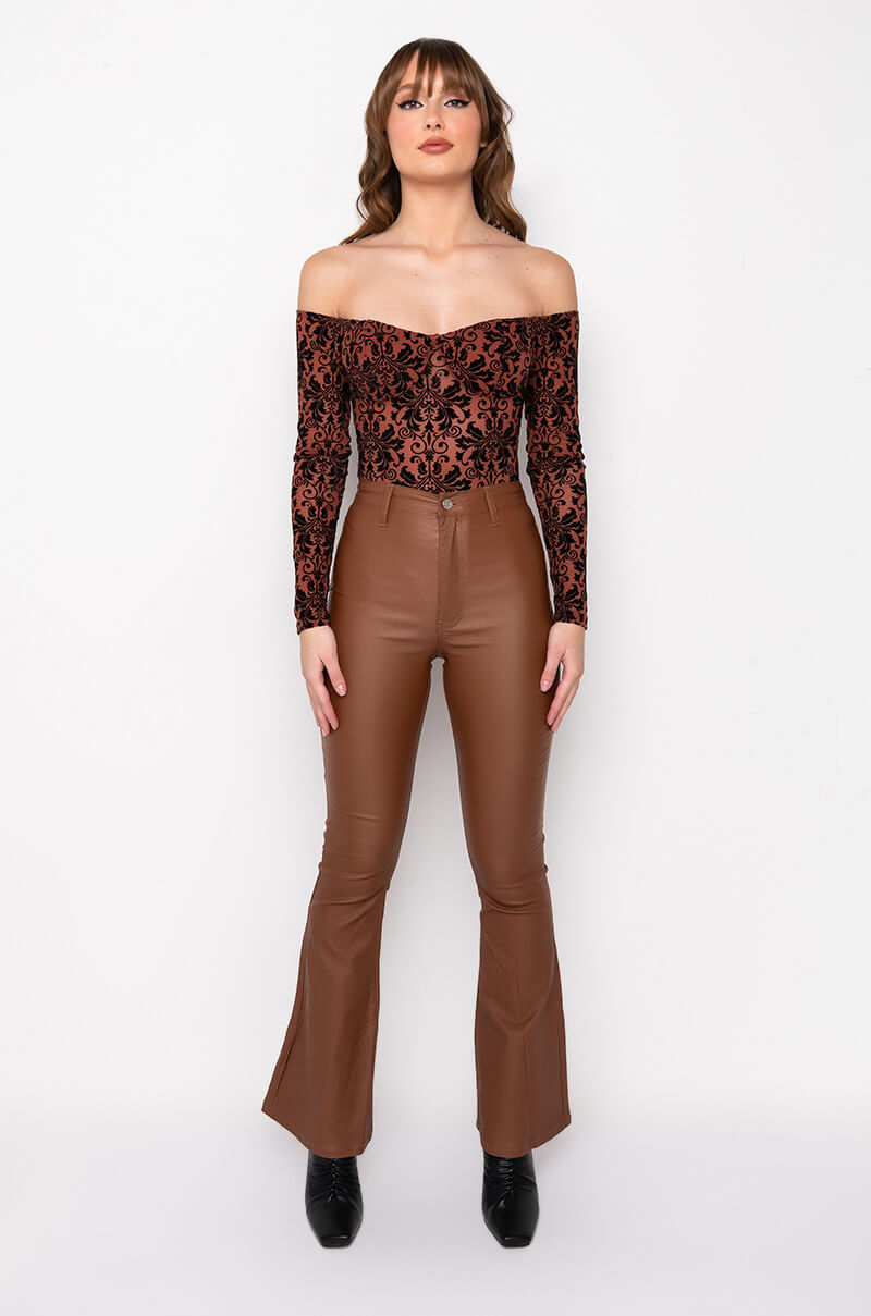 ADDICTION OFF THE SHOULDER BODYSUIT