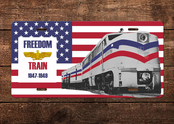 American Freedom Train ('47-'49) License Plate