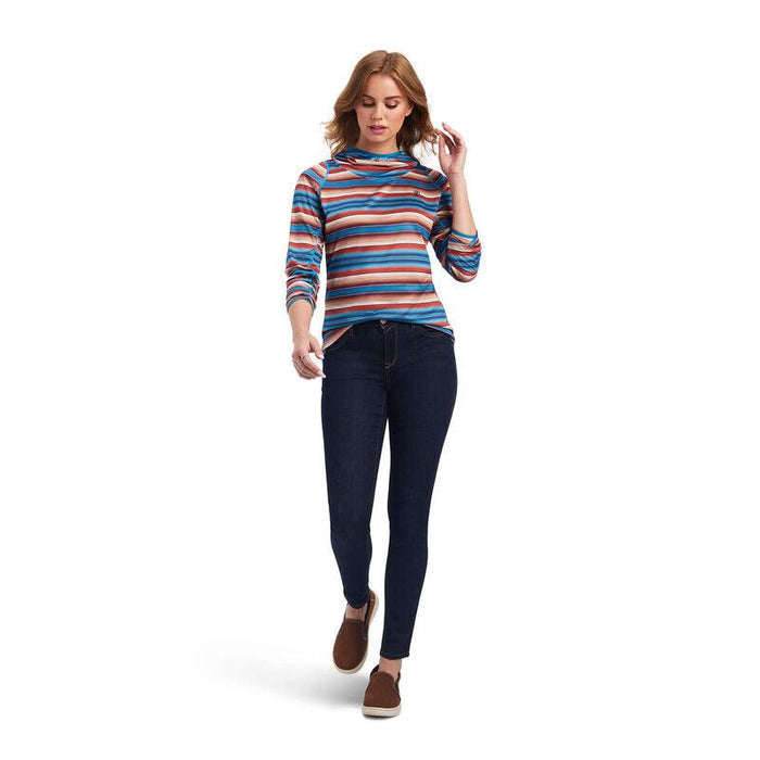 Ariat Women's Laguna Serape Long Sleeve Hoodie 10041606-Painted Cowgirl Western Store