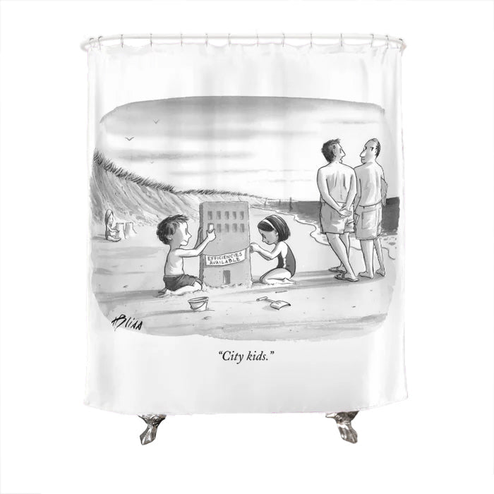 City Kids Shower Curtain
