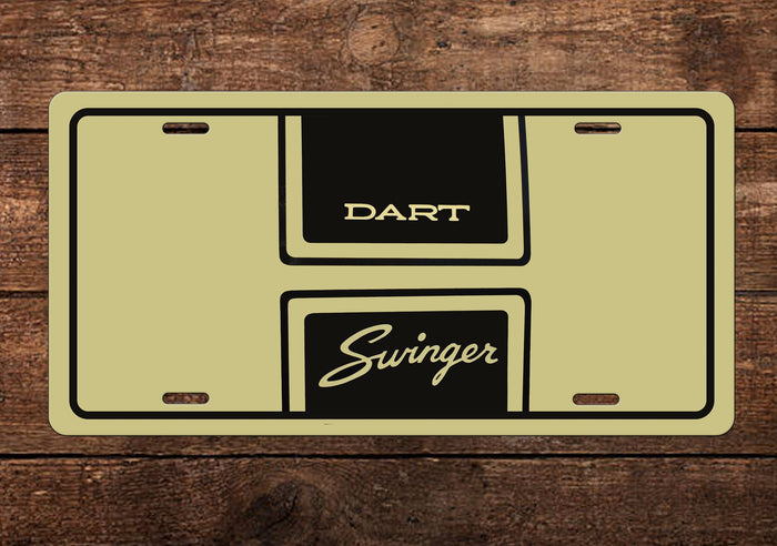 Dodge Dart "Swinger" License Plate