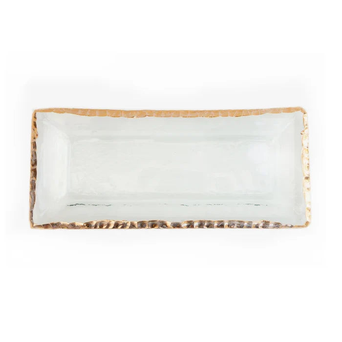 EDGEY APPETIZER TRAY IN GOLD
