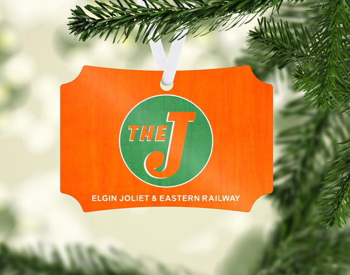 Elgin, Juliet & Eastern RY - "The J" - Ornament