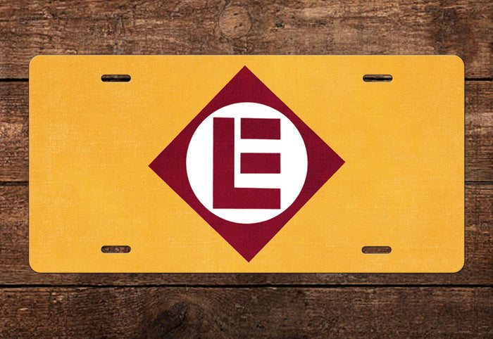 Erie Lackawanna Railroad License Plate