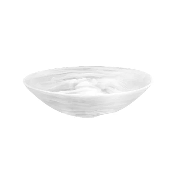 EVERYDAY MEDIUM BOWL IN WHITE SWIRL