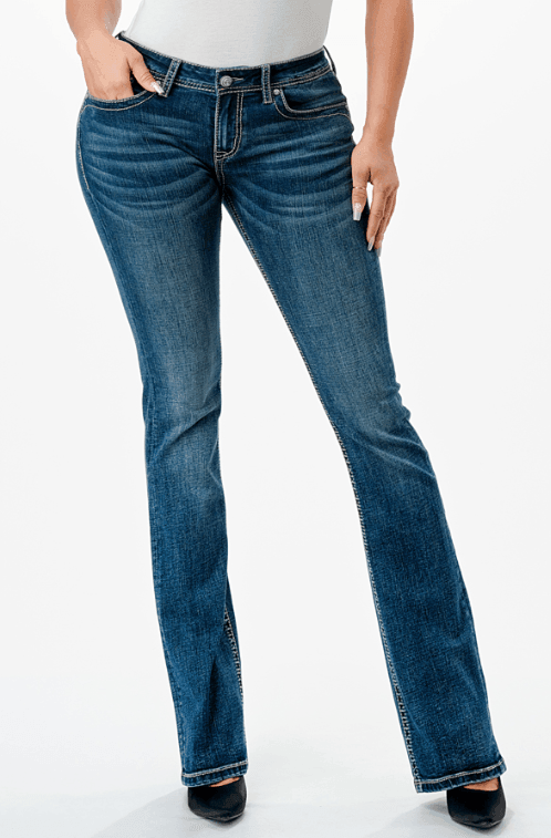 Grace in LA Easy Fit Women's Bootcut Jeans EB51838
