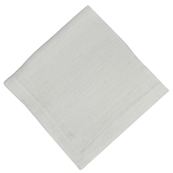 LINEN BURLAP NAPKIN IN WHITE