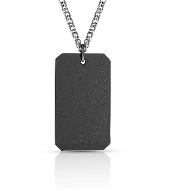 Montana Silversmiths The Legend Chris Kyle Glory Dog Tag Necklace CKNC5084-Painted Cowgirl Western Store