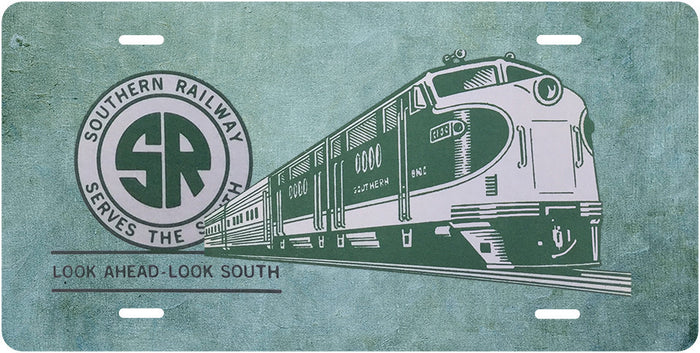 Southern Railway (SOU) Ad License Plate