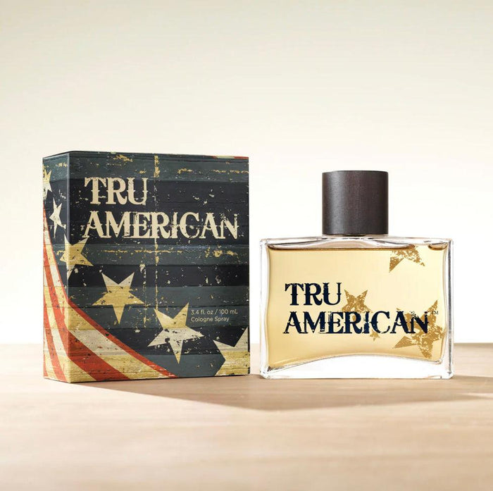 Tru Fragrance Men's Tru American 3.4 Oz Cologne Spray 90081-Painted Cowgirl Western Store
