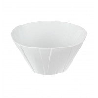 VISTA ALEGRE MATRIX SALAD BOWL IN WHITE