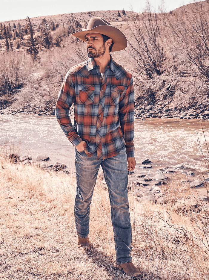 Wrangler Men's Retro Bozeman Slim Straight Jean WLT88BZ