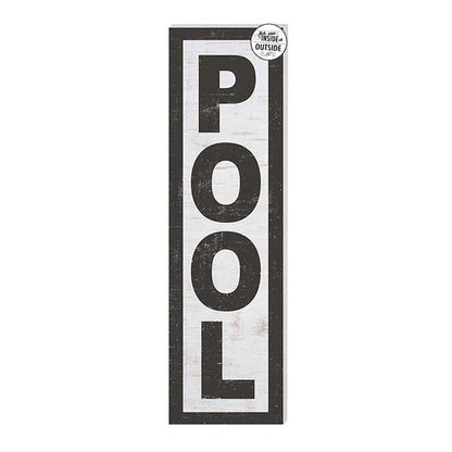 10x35 Indoor Outdoor POOL Sign