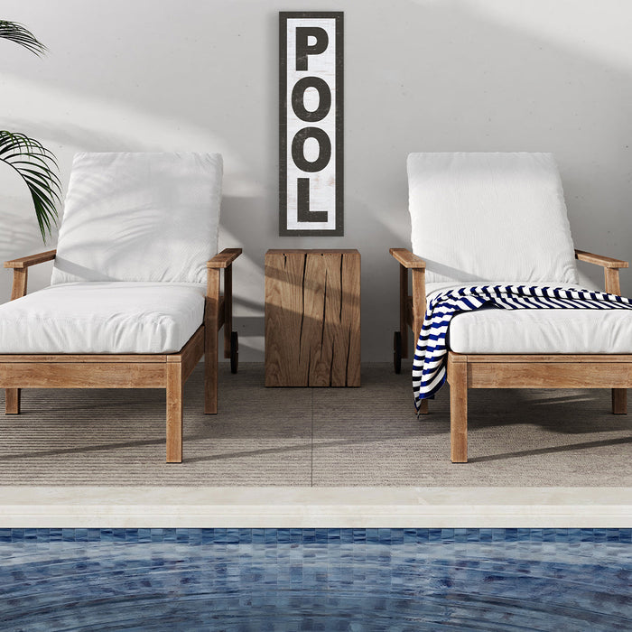 10x35 Indoor Outdoor POOL Sign