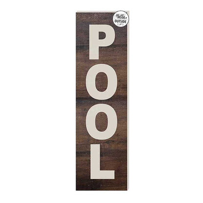 10x35 Indoor Outdoor POOL Sign