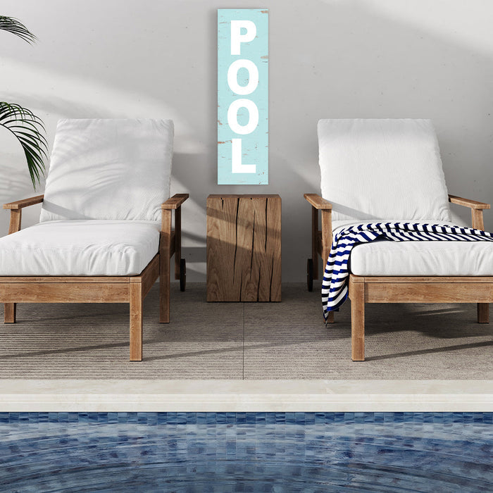 10x35 Indoor Outdoor POOL Sign