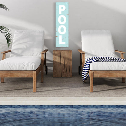 10x35 Indoor Outdoor POOL Sign
