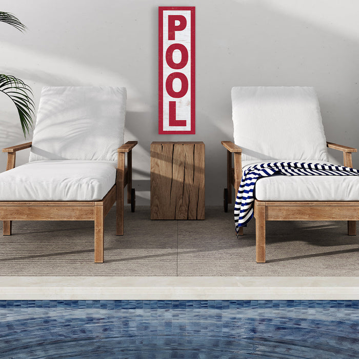 Whitewash with Red Font
