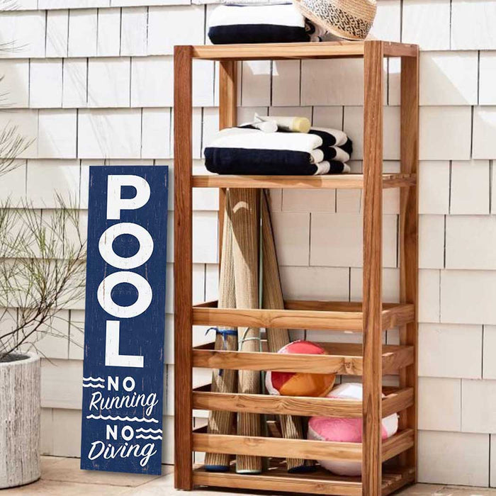 11x46 Pool Leaner Sign