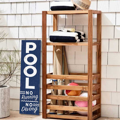 11x46 Pool Leaner Sign