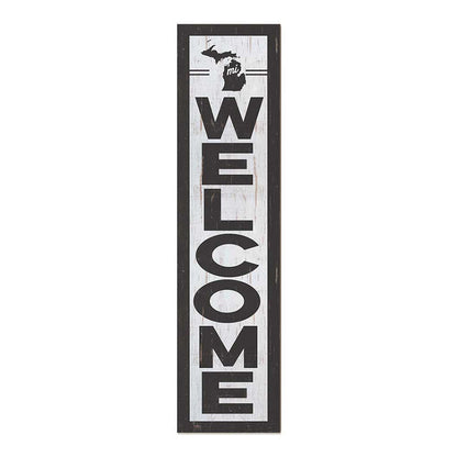 11x46 State Welcome Michigan Leaner Sign