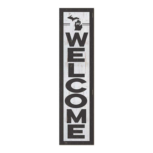 11x46 State Welcome Michigan Leaner Sign