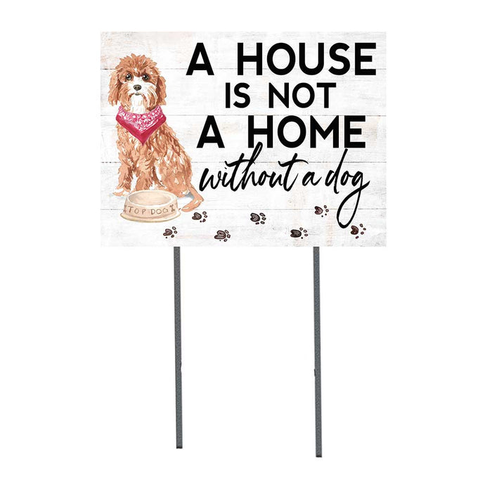18x24 Cavapoo Dog Lawn Sign