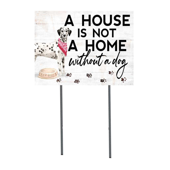 18x24 Dalmatian Dog Lawn Sign