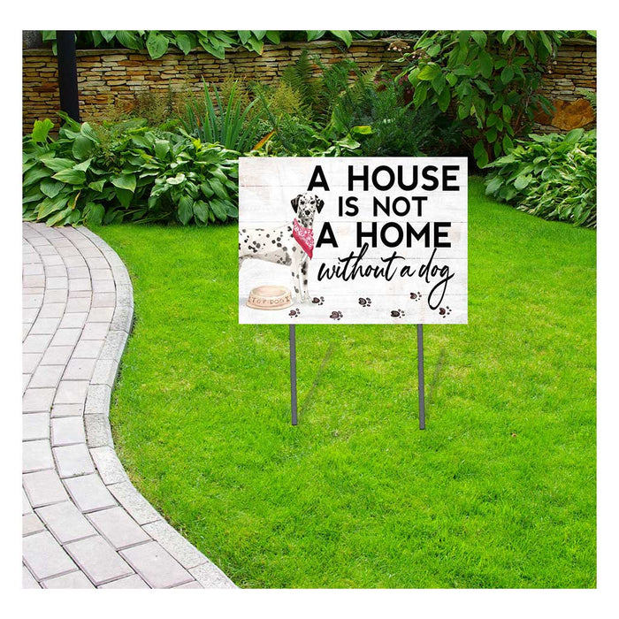 18x24 Dalmatian Dog Lawn Sign
