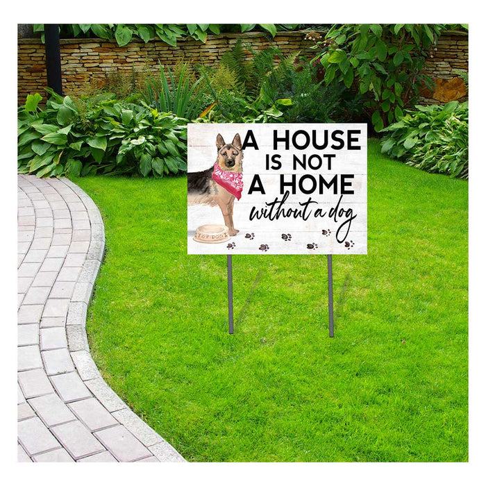 18x24 German Shepherd Dog Lawn Sign