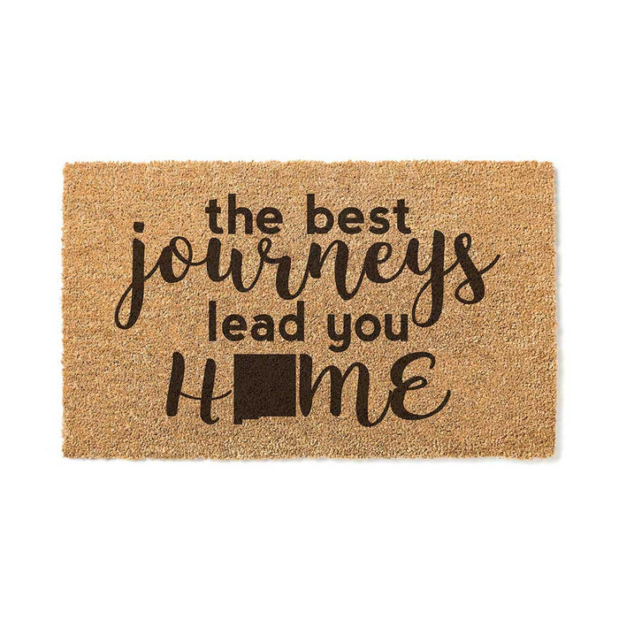 18x30 Coir Doormat Best Journeys New Mexico