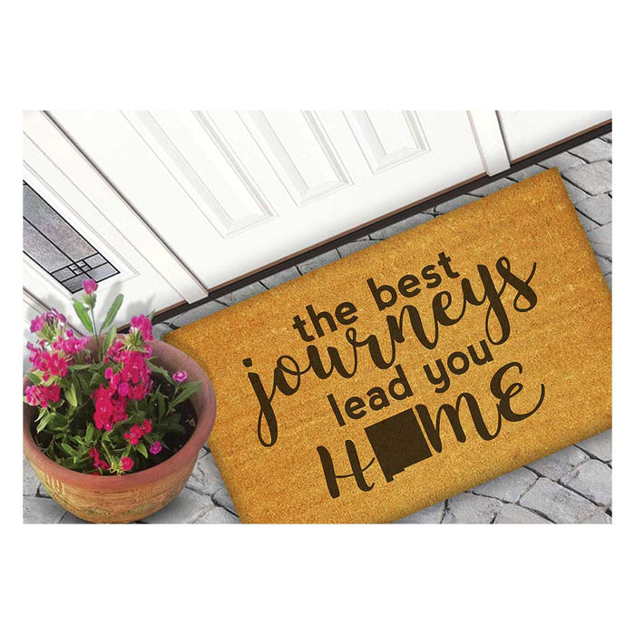 18x30 Coir Doormat Best Journeys New Mexico