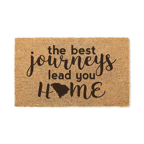 18x30 Coir Doormat Best Journeys South Carolina