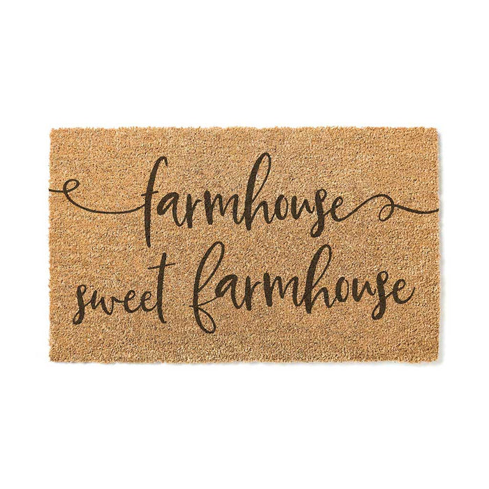 18x30 Coir Doormat Farmhouse Sweet Farmhouse
