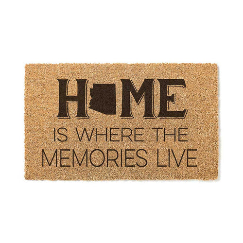 18x30 Coir Doormat Home Memories Live Arizona