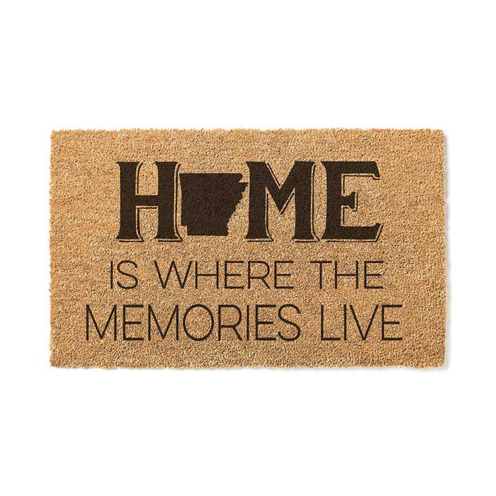 18x30 Coir Doormat Home Memories Live Arkansas