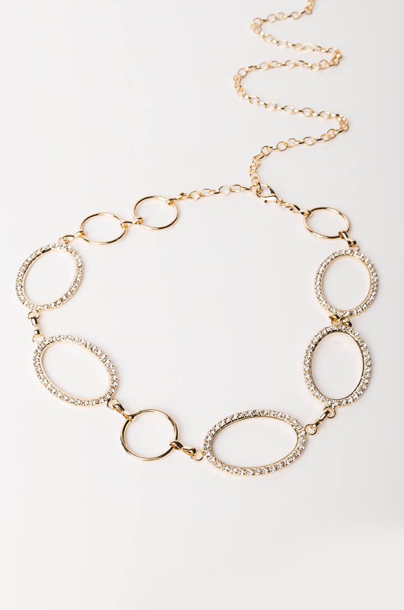 9 RINGS CHAIN BELT