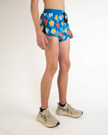 Men's Hawaiian 2" DS Split Shorts