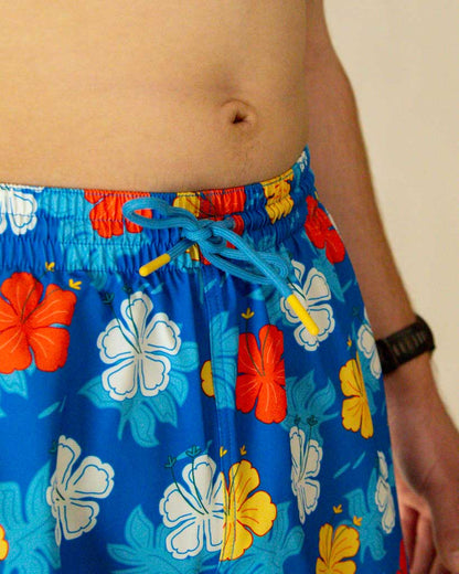 Men's Hawaiian Swim Trunks