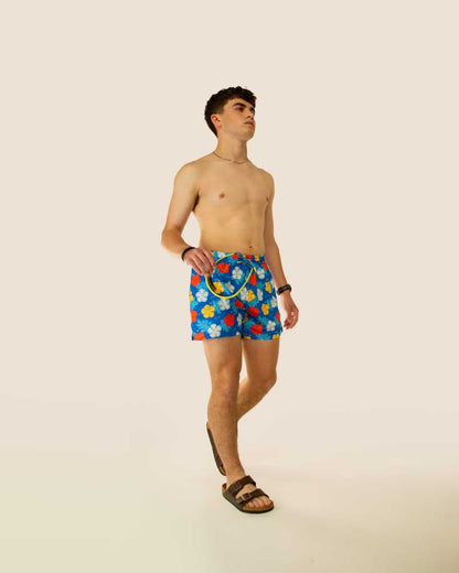 Men's Hawaiian Swim Trunks