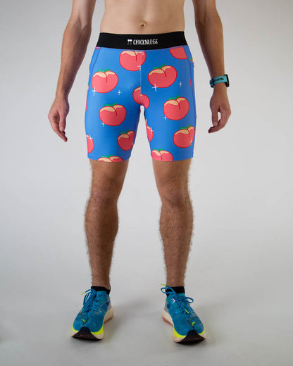 Men's Juicy Peaches 8" Half Tights