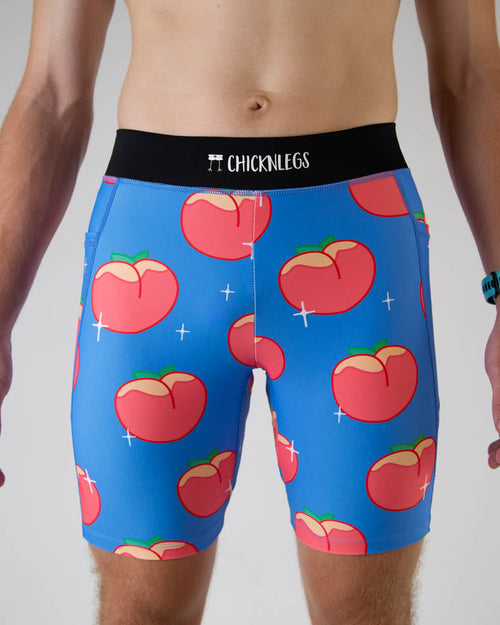 Men's Juicy Peaches 8" Half Tights