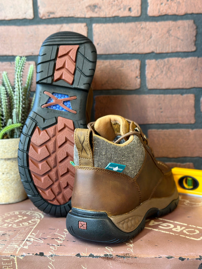 Twisted X Men's 4" Waterproof Acid Resistant Leather Work Boot Shoe MAXW001-Painted Cowgirl Western Store