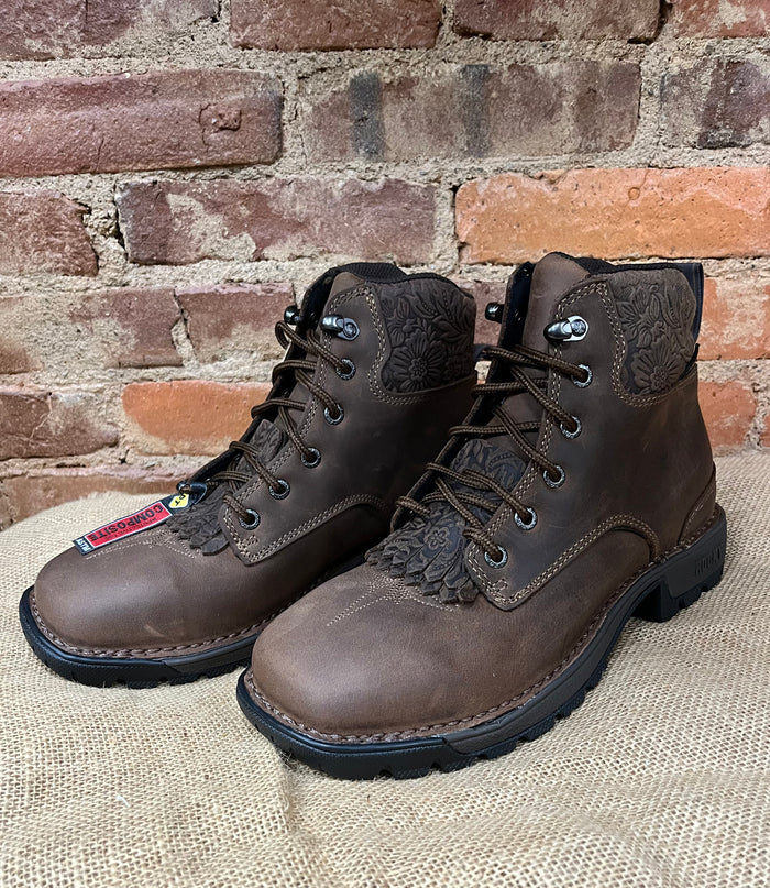 Rocky Women’s Legacy 32 6" Lace Up Waterproof Composite Safety Toe Work Boots RKW0411-Painted Cowgirl Western Store
