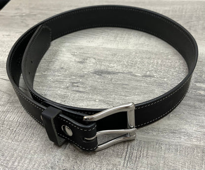 Kentucky Leather Works Black Unisex Belt 1401-Painted Cowgirl Western Store