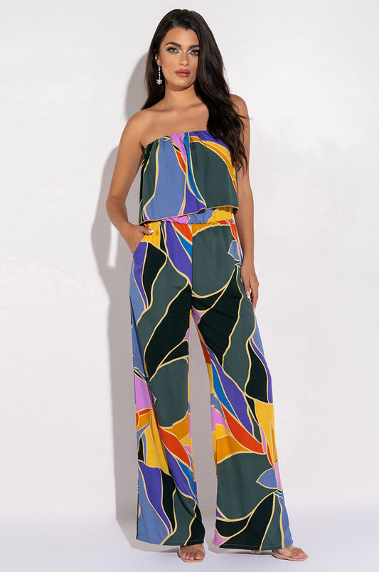 A MUSE TUBE JUMPSUIT