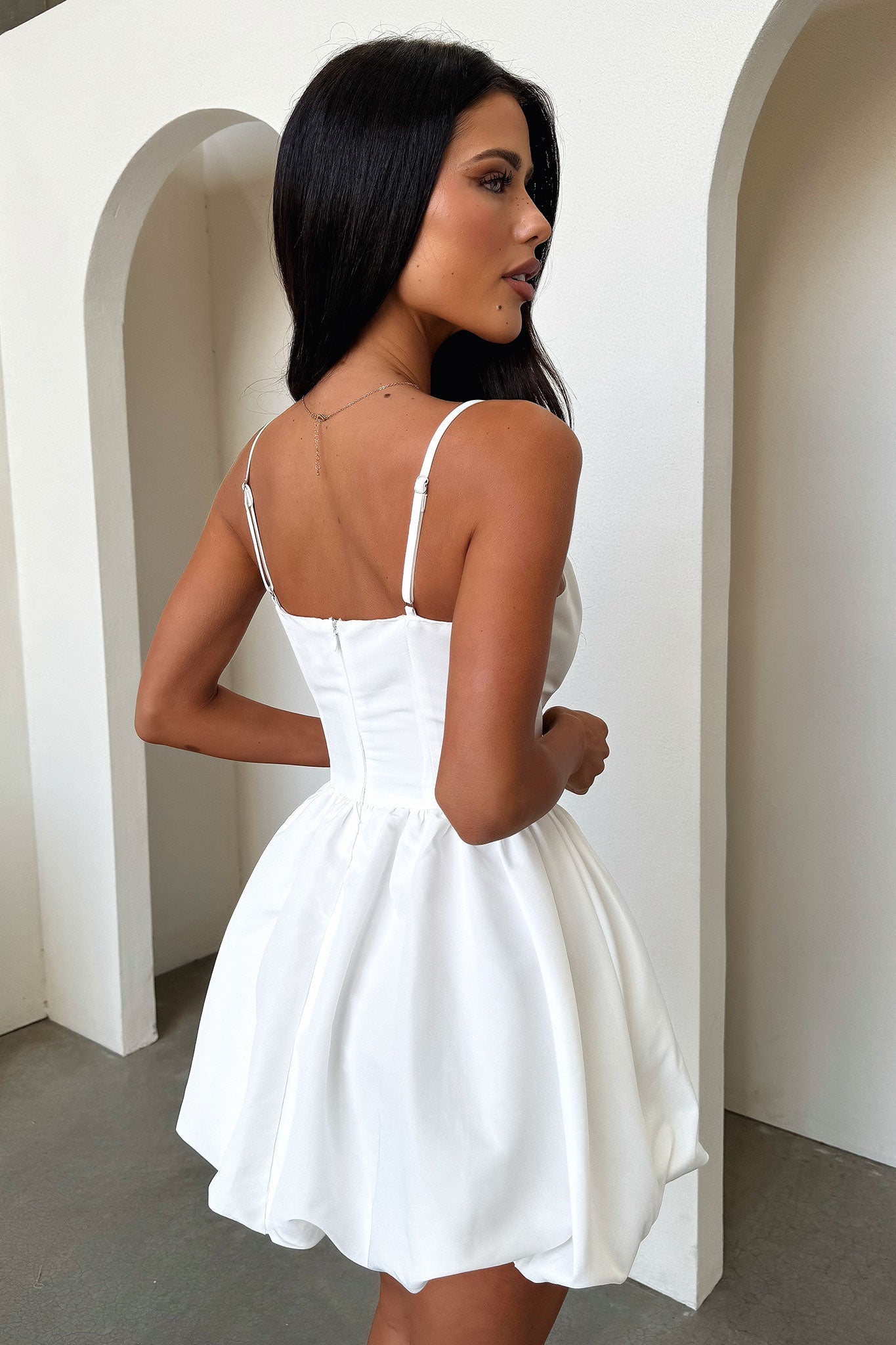 Albin Dress - White
