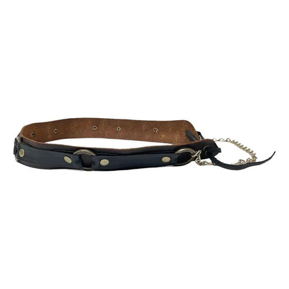 American Hat Makers SR2 Brown Leather Hat Band AHMSR2BR-Painted Cowgirl Western Store