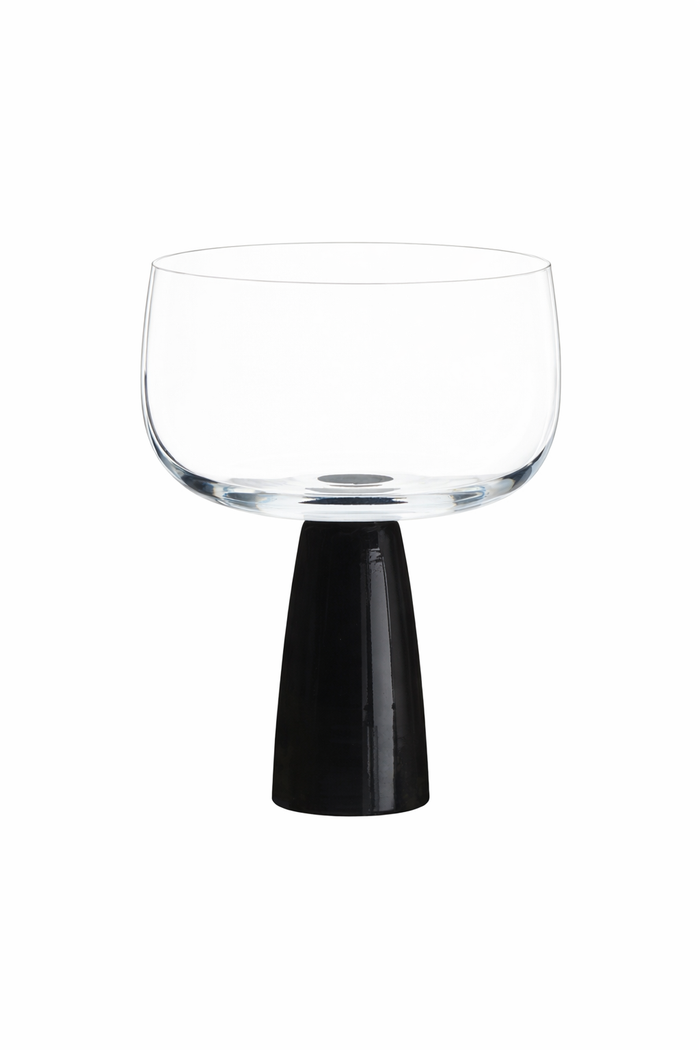 ANTON STUDIO OSLO GIN GLASS IN BLACK